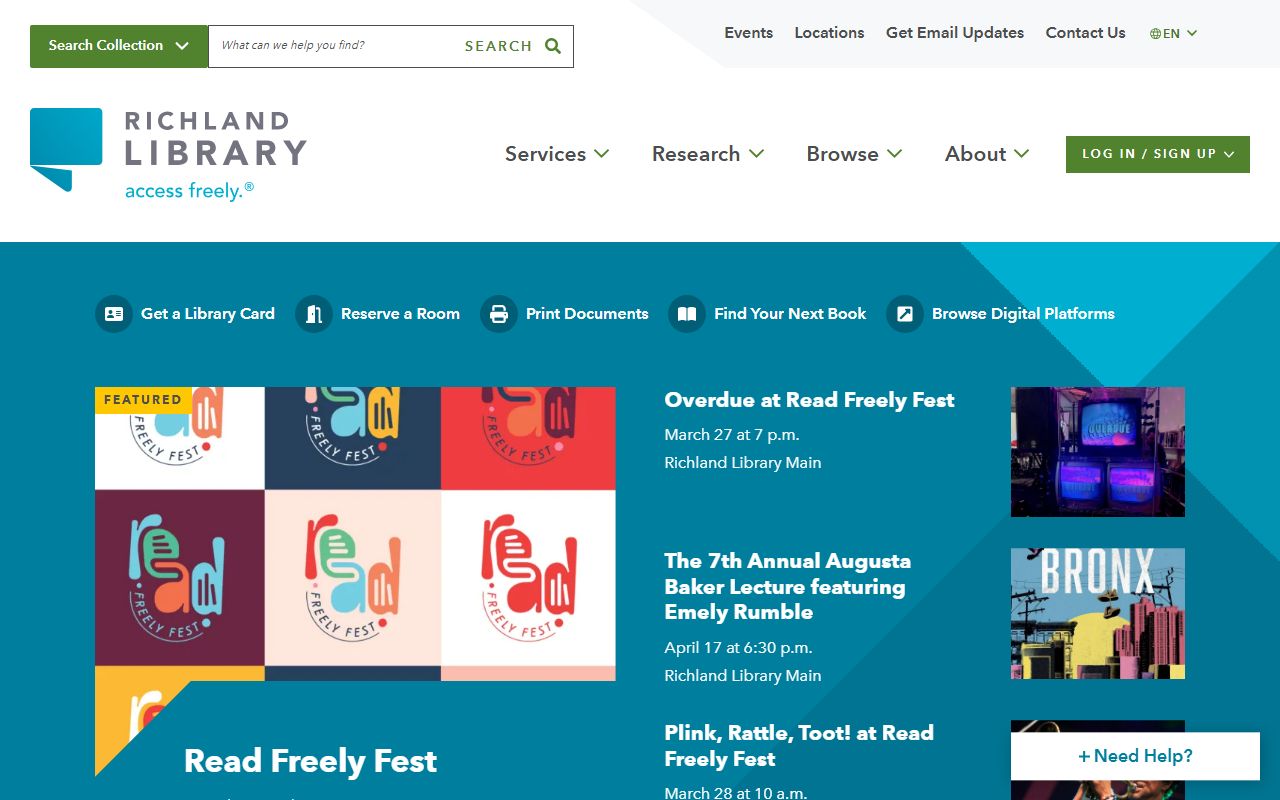 Richland County Public Library resources for marriage records research